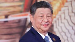 El presidente chino, Xi Jinping, durante la cumbre de los BRICS en la India