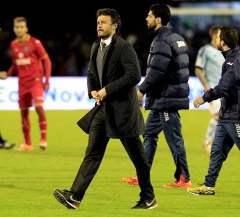 Luis Enrique anunció en su día que su equipo iría a más con el paso de las jornadas.
