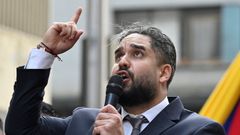 Nicol�s Maduro Guerra, el hijo del derrocado presidente venezolano.