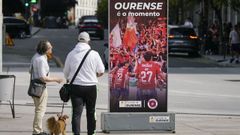 La final por el ascenso a Primera Federaci�n est� captando el inter�s en puntos estrat�gicos de la ciudad