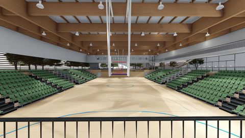 Las bancadas ser�n retr�ctiles y habr� capacidad para un millar de espectadores