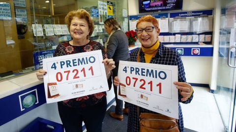 La Favorita, en A Coru�a, vendi� un d�cimo del cuarto premio