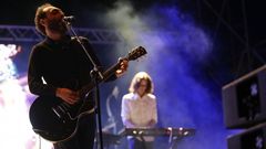 LOS PLANETAS DURANTE UNA ACTUACI�N EN EL NOROESTE POP ROCK EN EL 2015