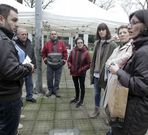 La presencia de vecinos fue t�mida en la jornada de ayer. 