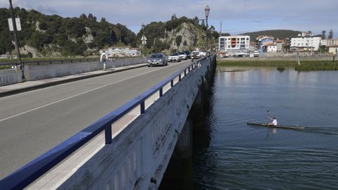 Vista del puente de Ribadesella