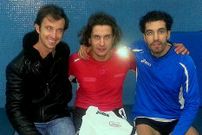 De izquierda a derecha, Joao Fern�ndez, Iv�n Ra�a y Alfonso L�pez.