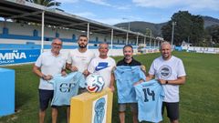 Presentaci�n de Fran Ca�nzos como entrenador del Viveiro juvenil de Liga Galega