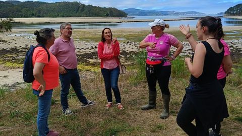 El encuentro se celebr&oacute; ayer en el arenal de O Ari&ntilde;o, Camari&ntilde;as.