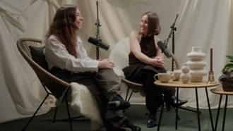 As Fillas de Cassandra, durante a gravaci&oacute;n do videop&oacute;dcast
