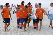 Imagen de un operativo de emergencia que se llev� a cabo en Razo el 2 de septiembre del 2013. 