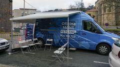 La Oficina M�bil de Retorno en una imagen de archivo.