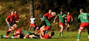 El Santiago firm� un empate a 27 en su feudo de Nemenzo frente al Fendetestas