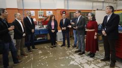 Presentaci�n, en imagen de archivo, de una iniciativa de la Fundaci�n Alcoa en el IES Illa de Sar�n