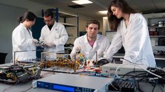 Aln Space ha logrado recientemente superar el centenar de empleados y sus oficinas se encuentran en Porto do Molle.