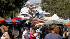 La feria de A Ca�iza se celebra tradicionalmente los d�as 6 y 20 de cada mes