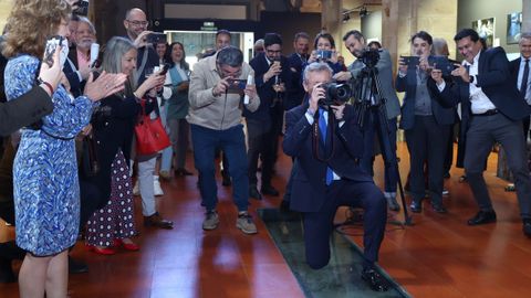 Rueda, tomando la fotografa a los fotoperiodistas