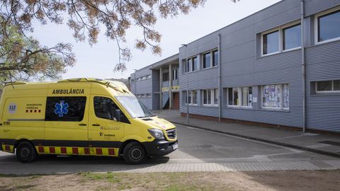 La escuela de Gerona en la que tuvo lugar el accidente