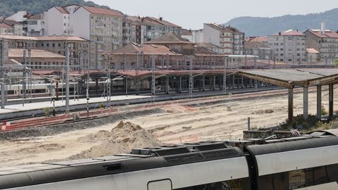 Las obras para la reforma de la playa de v�as ya han comenzado, pero no las del edificio de la estaci�n.