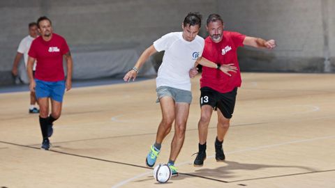 PARTIDO DE FUTBOL ENTRE EL PP Y EL PSOE DE PONTEVEDRA