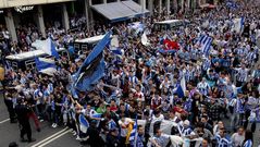 La ciudad se vuelca con el Depor