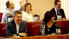El PSOE charla y trata de afear la intervenci�n del BNG en Vigo