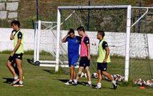 El buen entendimiento del t�cnico con la plantilla est� quedando patente en los entrenamientos.