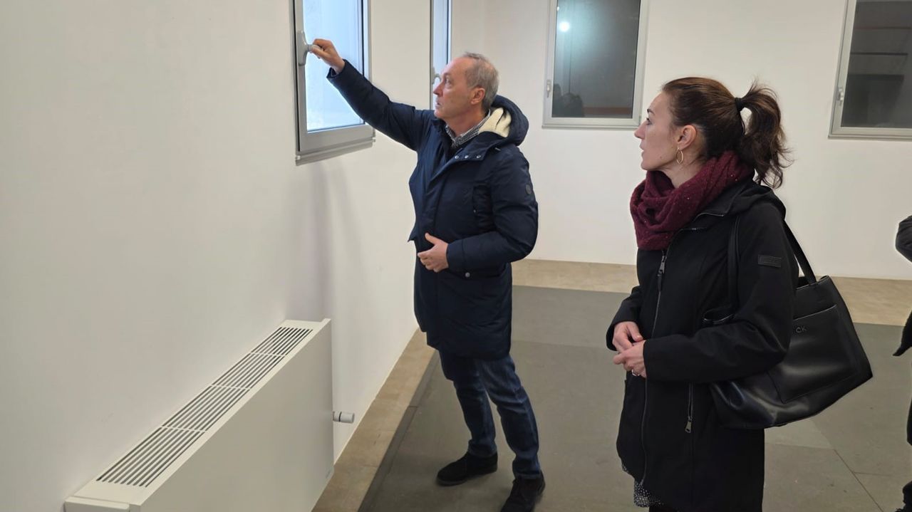 Realizan obras de mejora de la climatización en el viejo matadero de Pontecesures