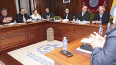 Imagen de archivo de un pleno en Malpica