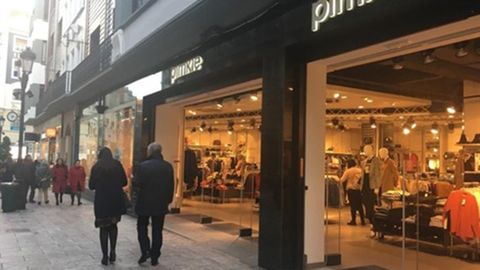 Tienda de Pimkie en el centro de Oviedo