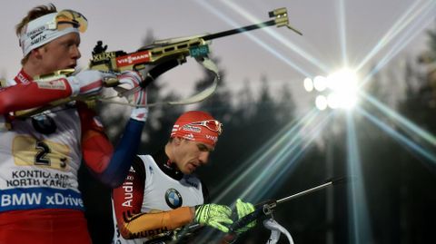 Finlandia acog�o la Copa del Mundo de biatl�n.