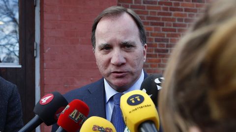 El primer ministro sueco, Stefan Lofven