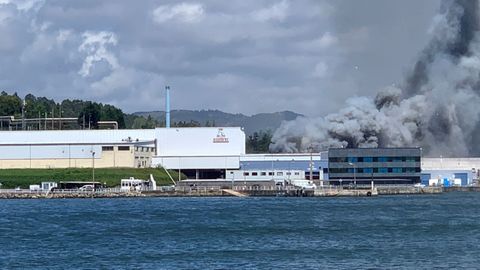 Incendio en las instalaciones de Jealsa