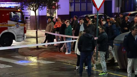 Incendio en la calle P�rez Cepeda