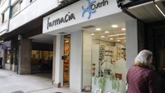 El suceso ocurri� entre el garaje y la farmacia que est�n en los n�meros 16 y 18 de la calle Frei Rosendo Salvado