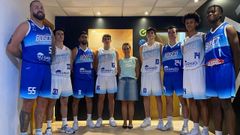 Presentacin de las equipaciones del Bosco Ourense, patrocinado por Solgaleo