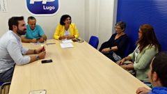 Candia se reuni� con los vecinos de Albeiros