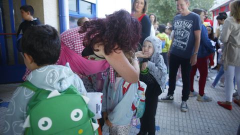 Reencuentros en el colegio pblico de Marcn (Pontevedra)