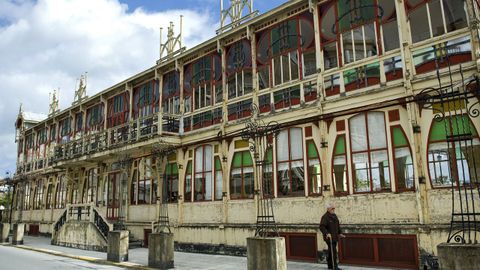 Imagen de archivo del edificio de La Terraza, que el Concello pide que pase a ser patrimonio municipal