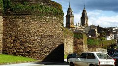 Imaxe da Muralla e da Ronda de abril do ano 2000
