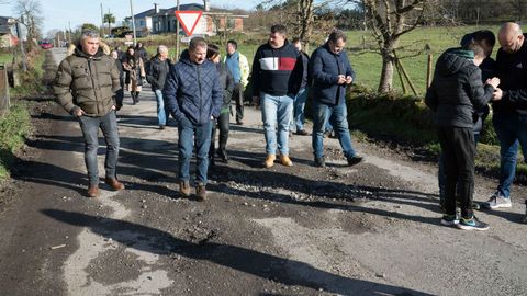 El alcalde de Friol demandar al presidente de la Diputacin de Lugo por atentar premeditadamente contra la seguridad vial