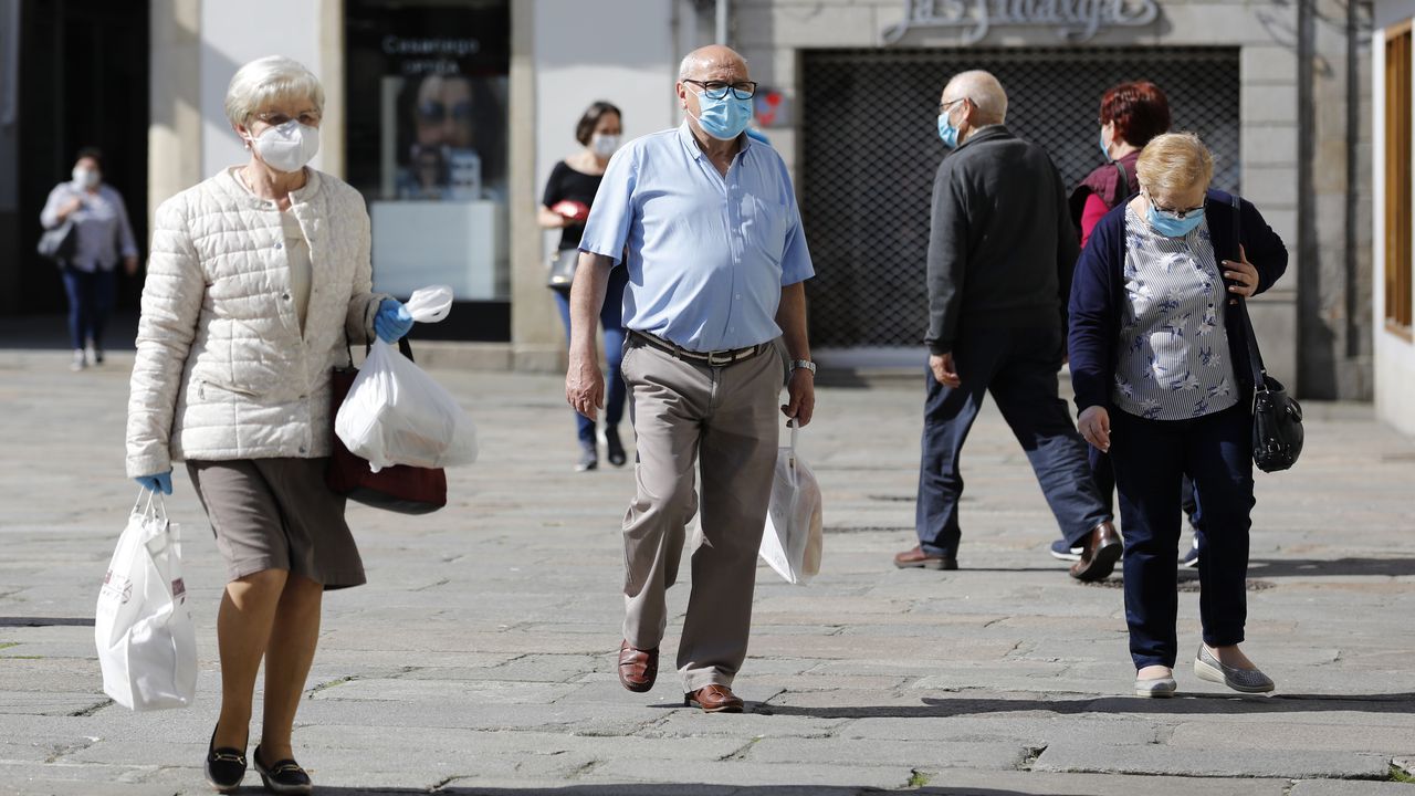 Leve descenso de los casos activos de coronavirus en Galicia