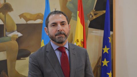 Vicente Paredes, director en Asturias de la Tesorera General de la Seguridad SOcial