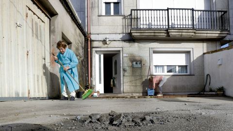 Un reguero de destrozos