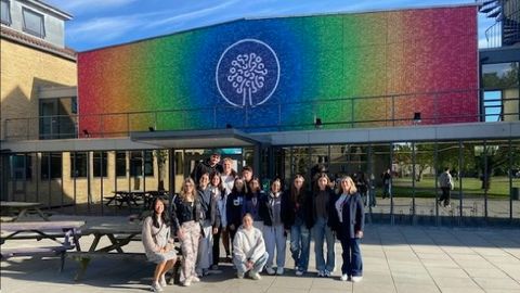 Visita de alumnos del CPI de Xanceda al colegio Ranum Efterskole de Dinamarca.