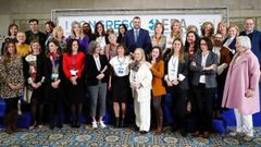 El presidente del Principado, Adri�n Barb�n, clausura el congreso de directivas y empresarias celebrado en Oviedo 