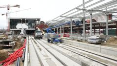 Obras en la estaci�n madrile�a de Chamart�n