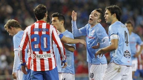 Atl�tico-Celta (1-0) el 21 de diciembre del 2012.