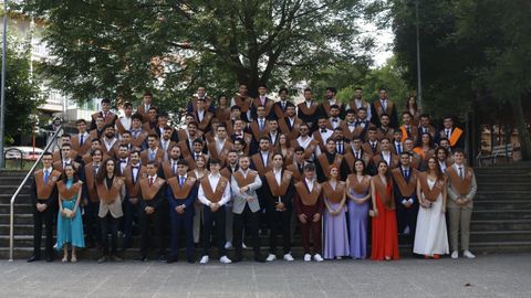 Graduados de ingenier�a Inform�tica, doble grado con ADE y m�ster en el campus de Ourense.