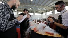 Los mejores baristas�se lucieron�en Foz