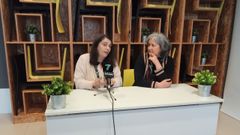 La coordinadora de Mdicos do Mundo en Galicia, Iria Gippini, y la edila de Promocin Econmica, Amparo Cerecedo, presentaron el plan.